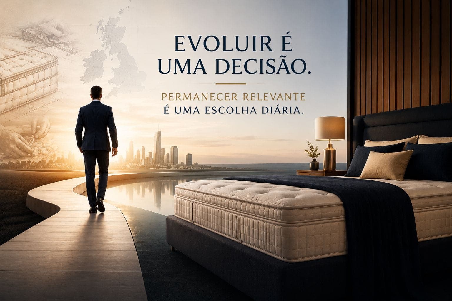 Evoluir é uma decisão. Permanecer relevante é uma escolha diária